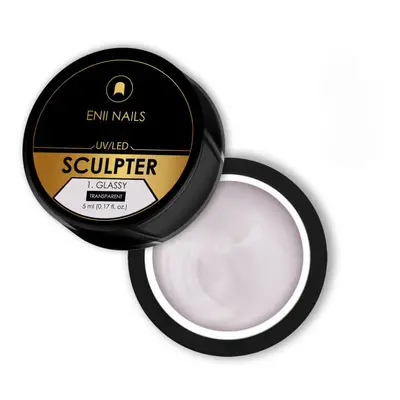 Sculpter 1 Glassy - stavební UV/LED gel 5 ml