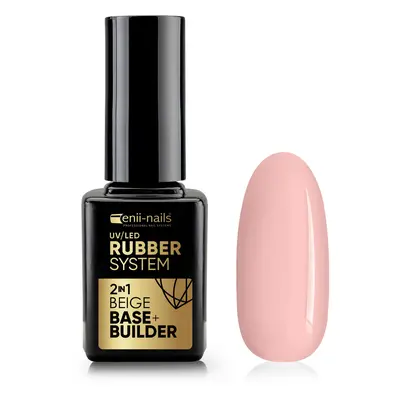 ENII-NAILS Rubber system base & builder - BEIGE 11ml