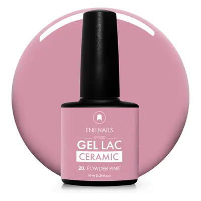 Gel lak Ceramic 20 Powder Pink - gelový lak bez HEMA, 10 ml