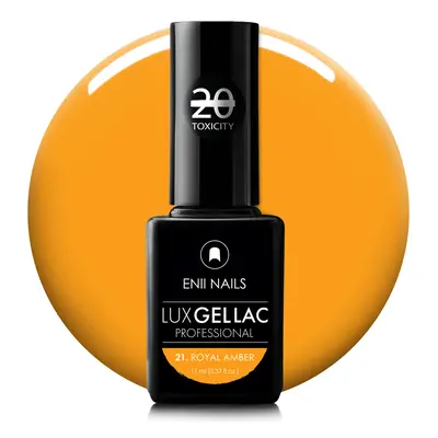 ENII-NAILS Lux gel lak 21 Royal Amber 11 ml