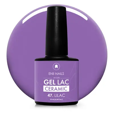 Gel lak Ceramic 47 Lilac - gelový lak bez HEMA, 10 ml