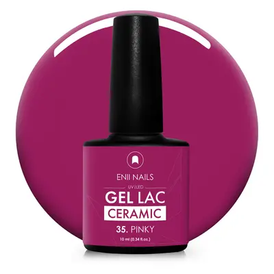 Gel lak Ceramic 35 Pinky - gelový lak bez HEMA, 10 ml