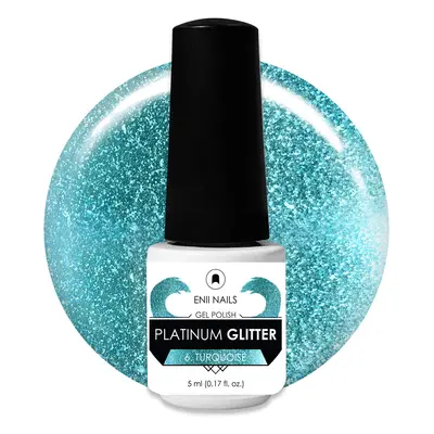 PLATINUM GLITTER 6 TOURQUOISE 5 ml