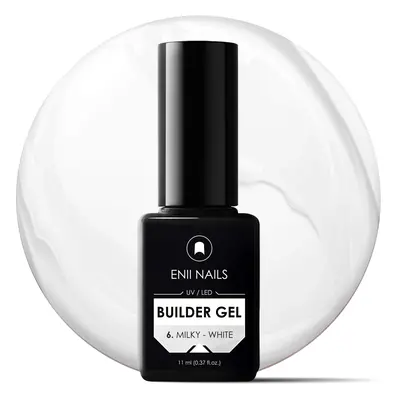 Builder gel v lahvičce 6. MILKY-WHITE