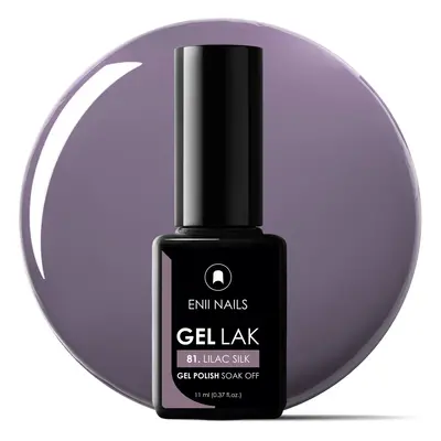 ENII-NAILS Gel lak 81 Lilac silk 11 ml