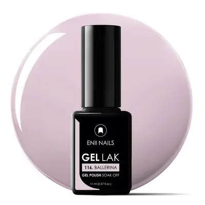 ENII-NAILS Gel lak 116 Ballerina 11 ml