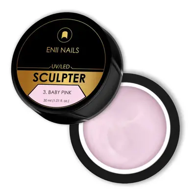 Sculpter 3 Baby pink - stavební UV/LED gel 30 ml