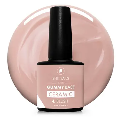 Gummy Base Ceramic 4 Blush - gumová báze na nehty 10 ml