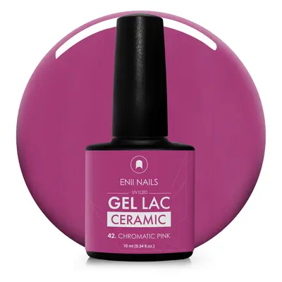 Gel lak Ceramic 42 Chromatic Pink - gelový lak bez HEMA, 10 ml