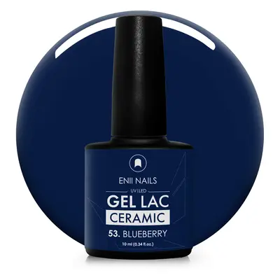 Gel lak Ceramic 53 Blueberry - gelový lak bez HEMA, 10 ml