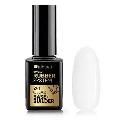 ENII-NAILS Rubber system base & builder - CLEAR 11ml