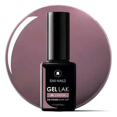 ENII-NAILS Gel lak 80 Chiffon 11 ml