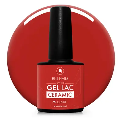 Gel lak Ceramic 75 Desire - gelový lak bez HEMA, 10 ml