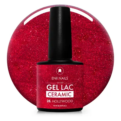 Gel lak Ceramic 28 Hollywood - gelový lak bez HEMA, 10 ml