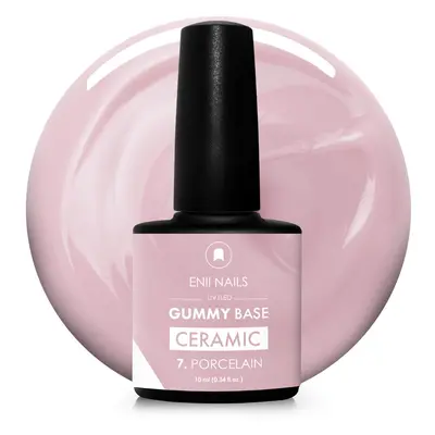 Gummy Base Ceramic 7 Porcelain - gumová báze na nehty 10 ml