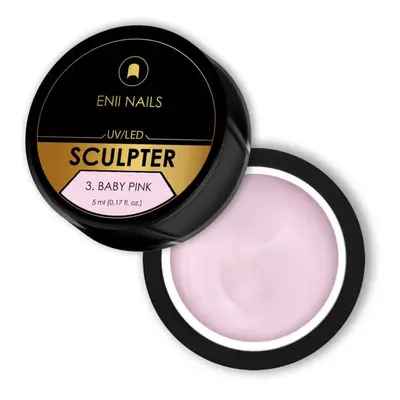 Sculpter 3 Baby pink - stavební UV/LED gel 5 ml