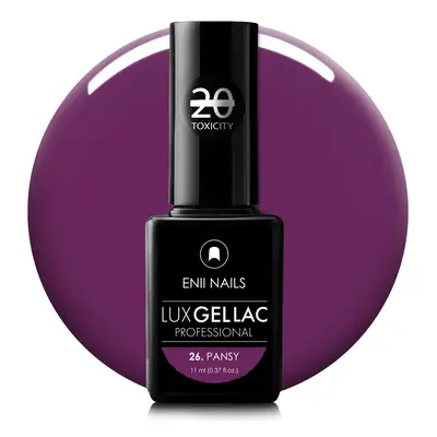 ENII-NAILS Lux gel lak 26 Pansy 11 ml