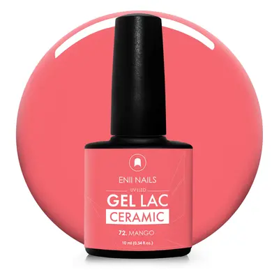 Gel lak Ceramic 72 Mango - gelový lak bez HEMA, 10 ml