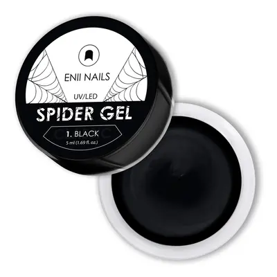 Classic Spider Gel 1 Black 5 ml