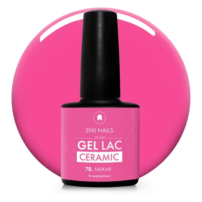 Gel lak Ceramic 78 Miami - gelový lak bez HEMA, 10 ml