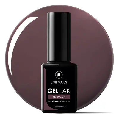 ENII-NAILS Gel lak 74 Raisin 11 ml