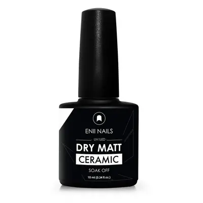 Dry Matt Top Ceramic - matný bezvýpotkový vrchní lak, 10 ml