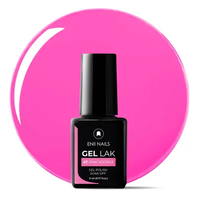 Gel lak 47 Pink Voltage 5 ml