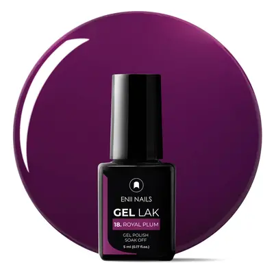 Gel lak 18 Royal Plum 5 ml