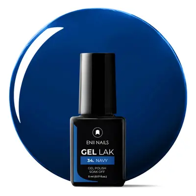 Gel lak 34 Navy 5 ml