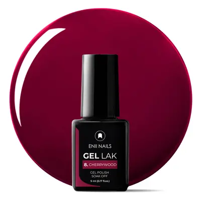 ENII-NAILS Gel lak 8 Cherrywood 5 ml