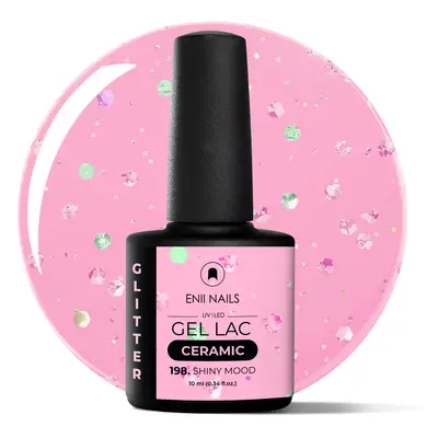 Gel lak Ceramic 198 Shiny Mood - gelový lak bez HEMA, 10 ml