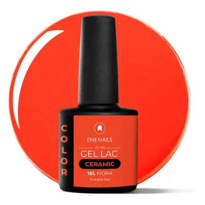 Gel lak Ceramic 161 Fiora - gelový lak bez HEMA, 10 ml