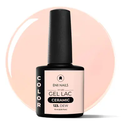 Gel lak Ceramic 123 Dew - gelový lak bez HEMA, 10 ml