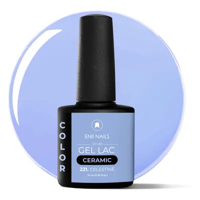 Gel lak Ceramic 221 Celestine - gelový lak bez HEMA, 10 ml