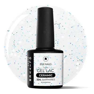 Gel lak Ceramic 224 Sapphires - gelový lak bez HEMA, 10 ml