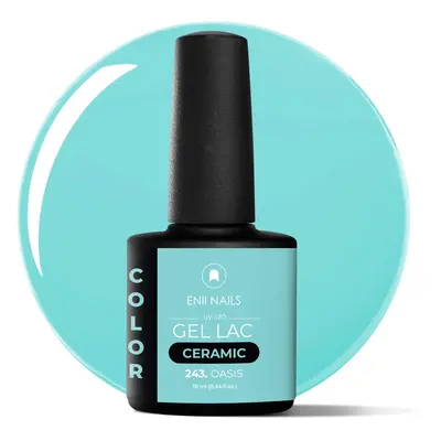 Gel lak Ceramic 243 Oasis - gelový lak bez HEMA, 10 ml