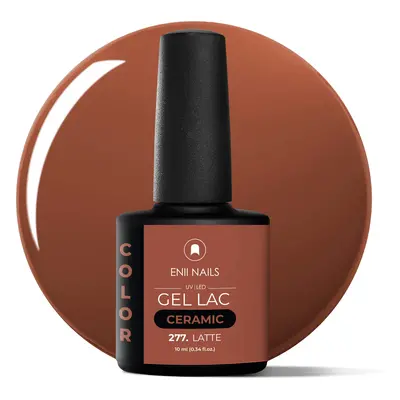 Gel lak Ceramic 277 Latte - gelový lak bez HEMA, 10 ml