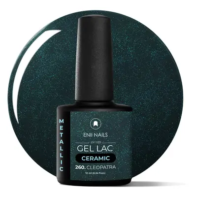 Gel lak Ceramic 260 Cleopatra - gelový lak bez HEMA, 10 ml