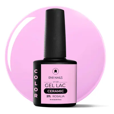 Gel lak Ceramic 211 Rosalia - gelový lak bez HEMA, 10 ml