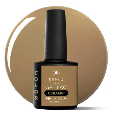 Gel lak Ceramic 265 Anatolia - gelový lak bez HEMA, 10 ml