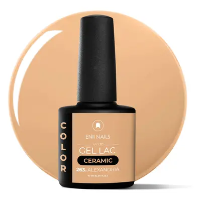 Gel lak Ceramic 263 Alexandria - gelový lak bez HEMA, 10 ml