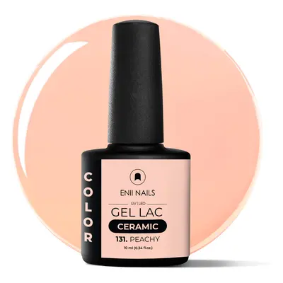 Gel lak Ceramic 131 Peachy - gelový lak bez HEMA, 10 ml