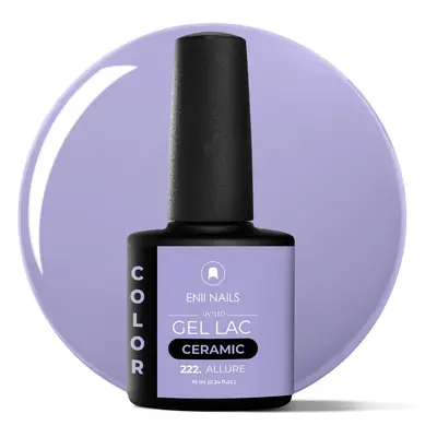 Gel lak Ceramic 222 Allure - gelový lak bez HEMA, 10 ml (nedostupné)