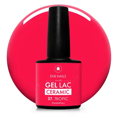 Gel lak Ceramic 37 Tropic - gelový lak bez HEMA, 10 ml