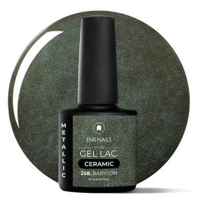 Gel lak Ceramic 258 Babylon - gelový lak bez HEMA, 10 ml