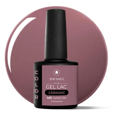 Gel lak Ceramic 147 Narcisa - gelový lak bez HEMA, 10 ml