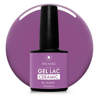 Gel lak Ceramic 91 Riviera - gelový lak bez HEMA 10 ml