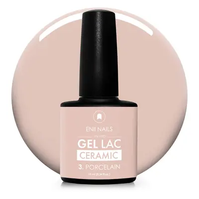 Gel lak Ceramic 03 Porcelain - gelový lak bez HEMA, 10 ml