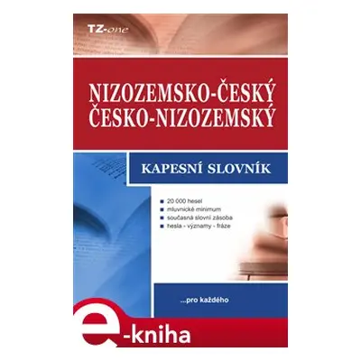 Nizozemsko-český / česko-nizozemský kapesní slovník - Vladimír Uchytil