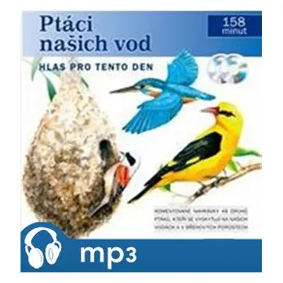 Ptáci našich vod, mp3